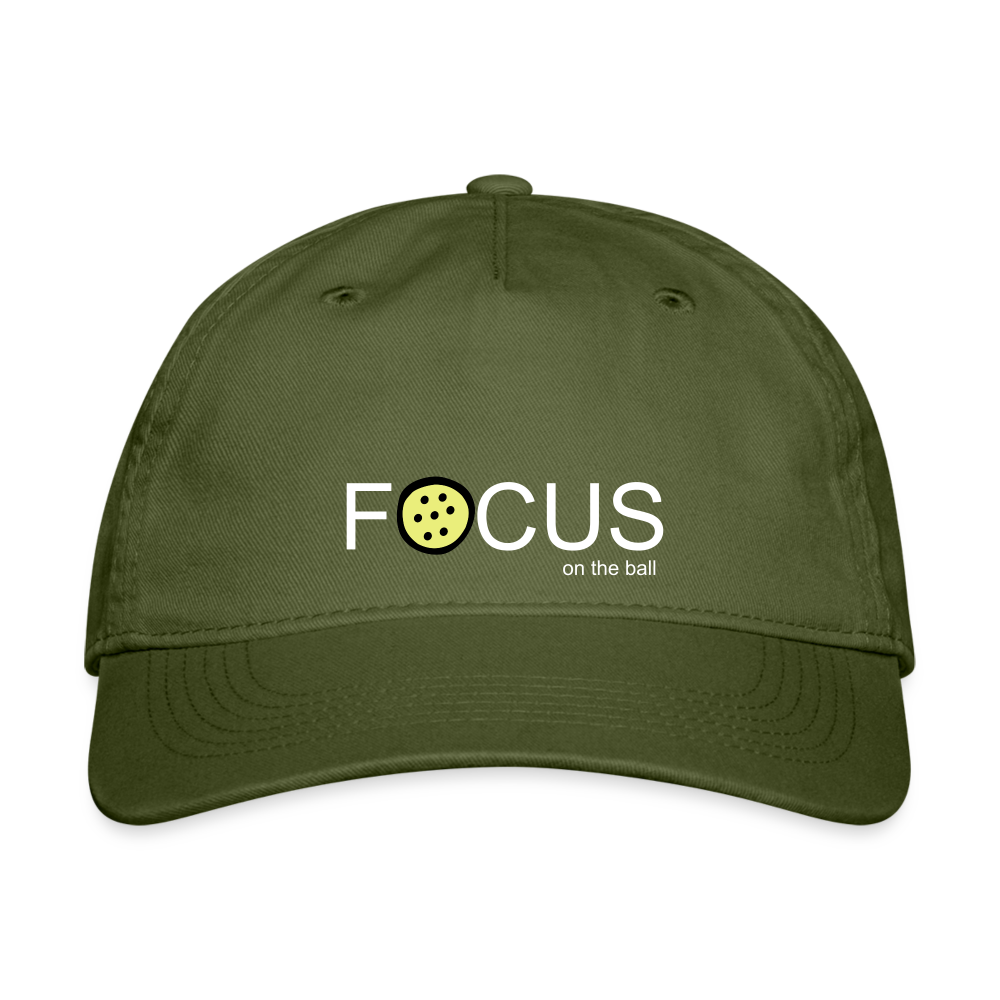 Organic Pickleball Cap - olive green