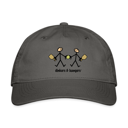 Dinkers & Bangers Organic Pickleball Hat - charcoal
