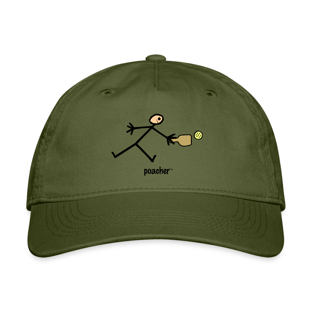 Poacher Organic Pickleball Hat - olive green