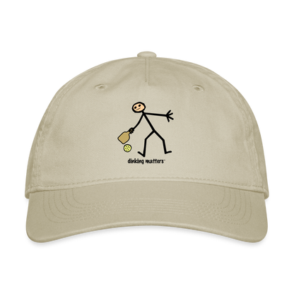 Dinking Matters Organic Pickleball Hat - khaki