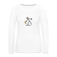 Dinking Matters Women's Premium Long Sleeve T-Shirt | Spreadshirt 876 - white