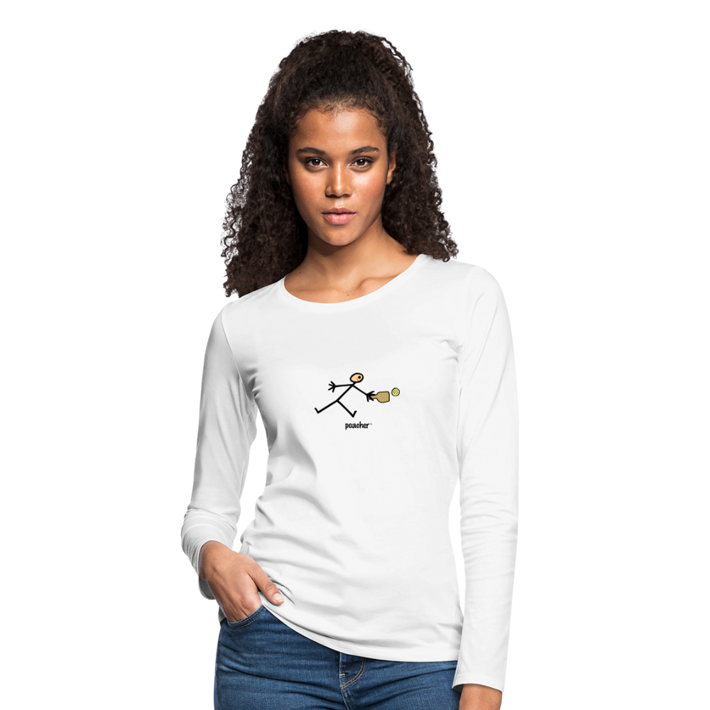 Poacher Women's Premium Long Sleeve T-Shirt | Spreadshirt 876 - white