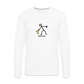 Dinking Matters Men's Premium Long Sleeve T-Shirt | Spreadshirt 875 - white