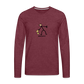 Dinking Matters Men's Premium Long Sleeve T-Shirt | Spreadshirt 875 - heather burgundy