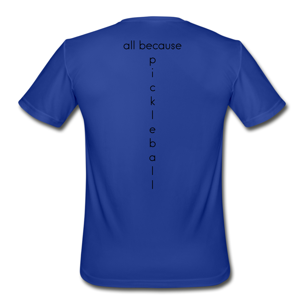 Put It Away Men’s Moisture Wicking Performance T-Shirt | Sport-Tek ST350 - royal blue