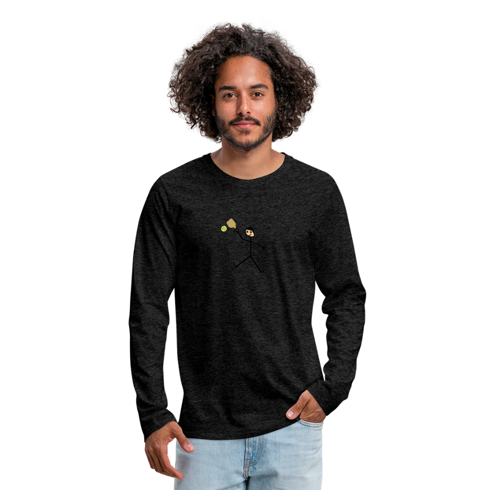 Put It Away Men's Premium Long Sleeve T-Shirt | Spreadshirt 875 - charcoal grey