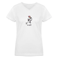t-off Women's V-Neck T-Shirt - white