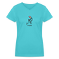 t-off Women's V-Neck T-Shirt - aqua