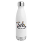 built for two Insulated Stainless Steel Water Bottle - white