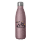 built for two Insulated Stainless Steel Water Bottle - pink glitter
