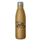 built for two Insulated Stainless Steel Water Bottle - gold glitter