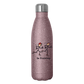 in training Insulated Stainless Steel Water Bottle - pink glitter