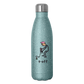 t-off Insulated Stainless Steel Water Bottle - turquoise glitter