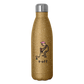 t-off Insulated Stainless Steel Water Bottle - gold glitter