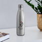 t-off Insulated Stainless Steel Water Bottle - silver glitter