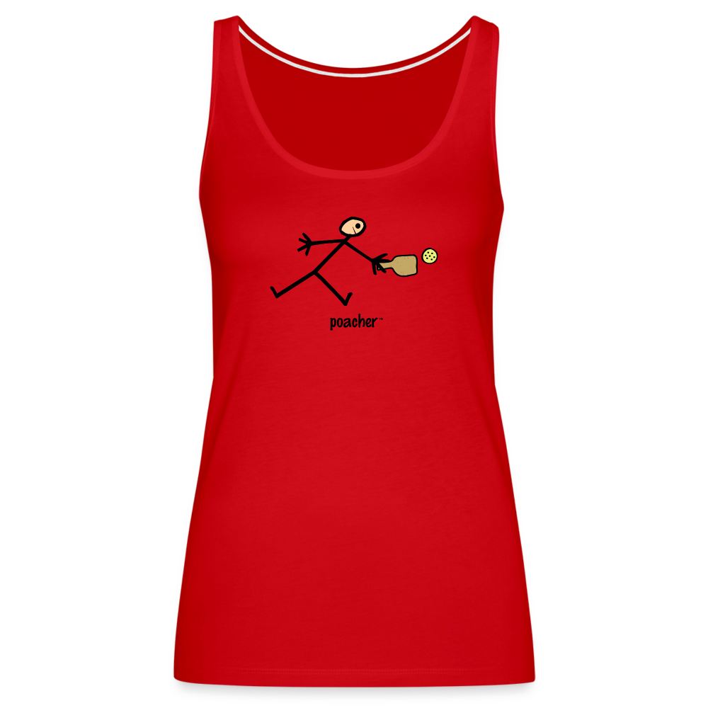 Poacher Women’s Premium Tank Top - red