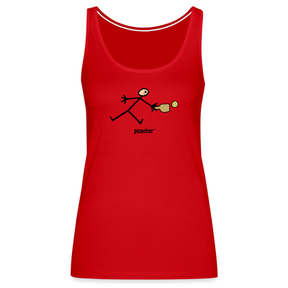 Poacher Women’s Premium Tank Top - red